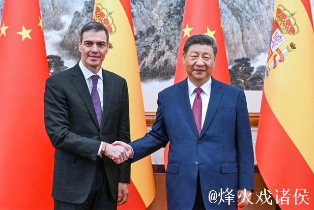 习近平会见西班牙首相桑切斯 习近平会见西班牙首相桑切斯